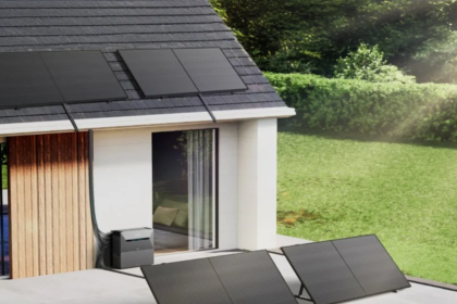 Balkon-Solaranlage